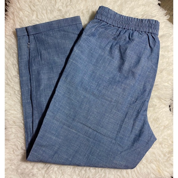 J.Crew Chambray Drawstring Pant - Picture 5 of 6